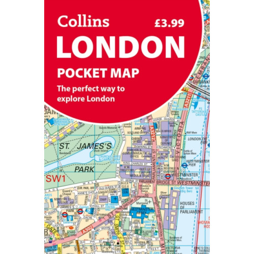 London Pocket Map, HarperCollins Publishers English Book