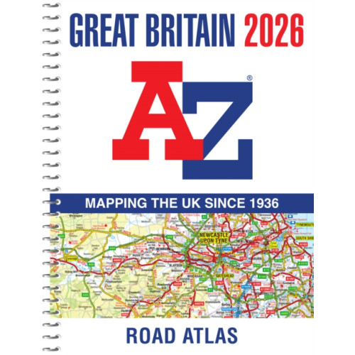 HarperCollins Publishers Great Britain A-Z Road Atlas 2026 (A4 Spiral) (bok, spiral, eng)