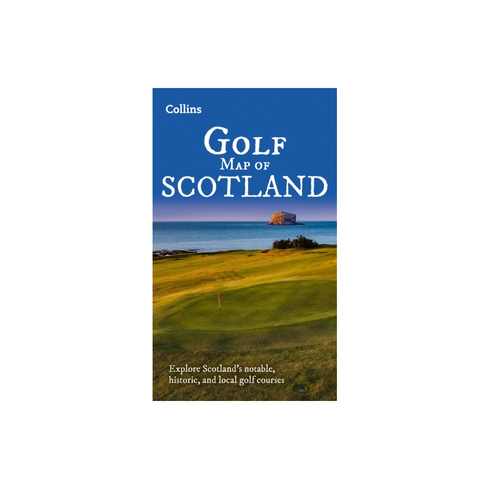 Produktbild för Collins Golf Map of Scotland