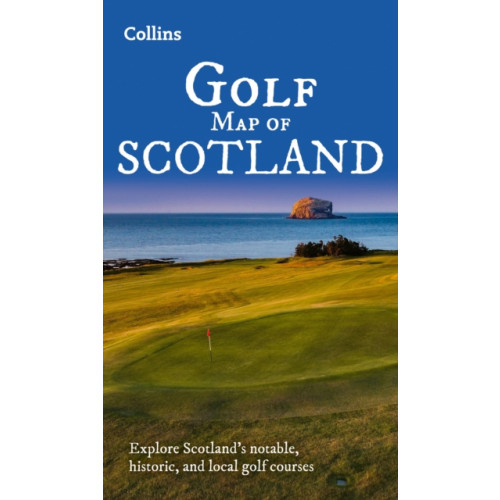 HarperCollins Publishers Collins Golf Map of Scotland