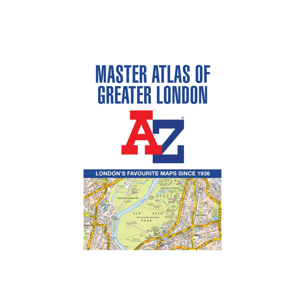 Produktbild för A -Z Master Atlas of Greater London (häftad, eng)
