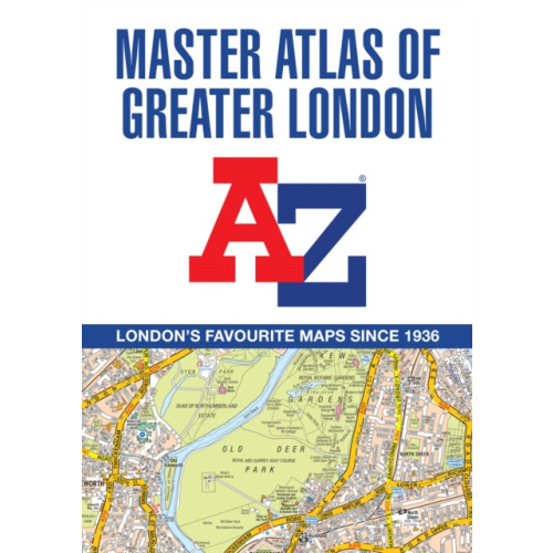 HarperCollins Publishers A -Z Master Atlas of Greater London (häftad, eng)