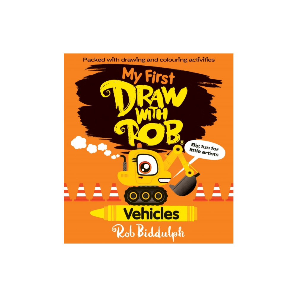 Produktbild för My First Draw With Rob: Vehicles (häftad, eng)