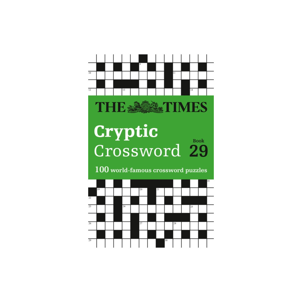 Produktbild för The Times Cryptic Crossword Book 29 (häftad, eng)