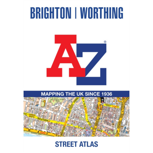 HarperCollins Publishers Brighton and Worthing A-Z Street Atlas (häftad, eng)