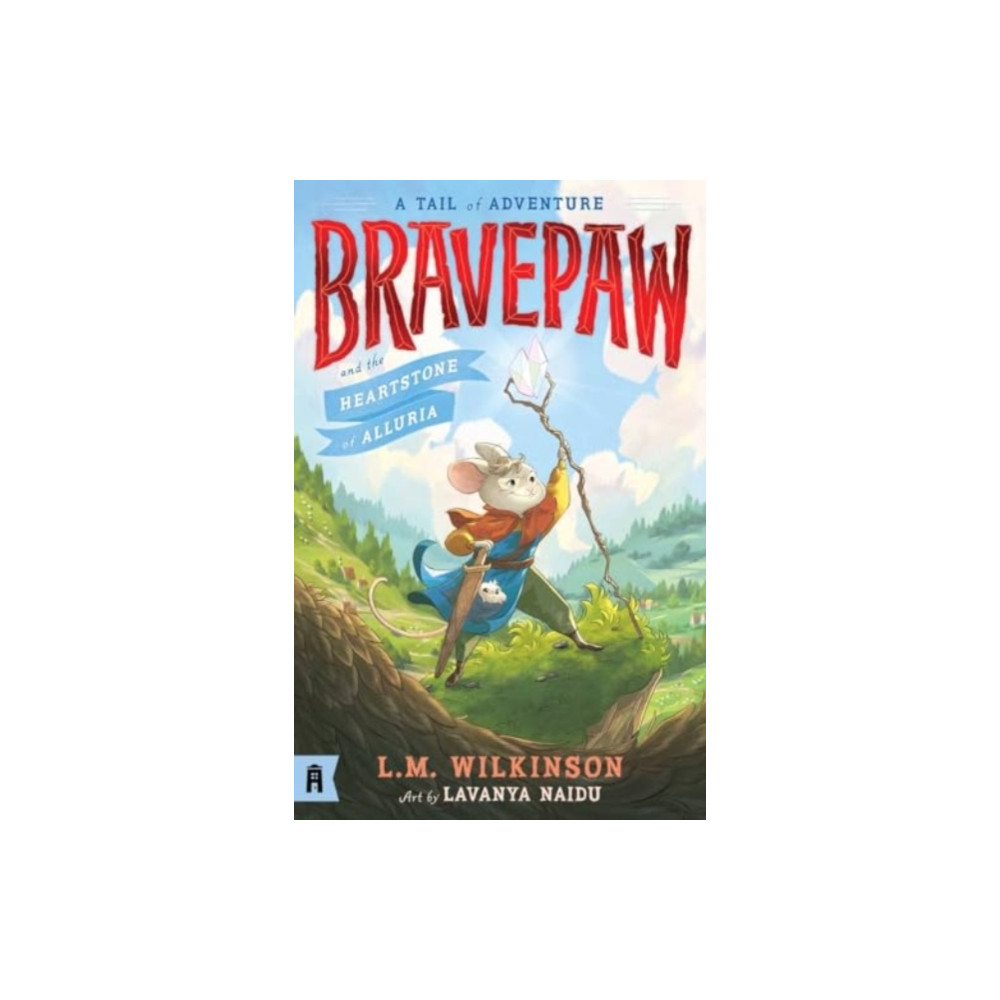Produktbild för Bravepaw and the Heartstone of Alluria: Bravepaw 1 (häftad, eng)