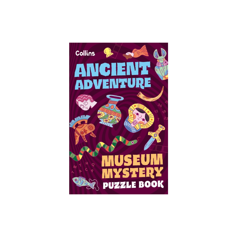 Produktbild för Museum Mystery Puzzle Book – Ancient Adventure (häftad, eng)
