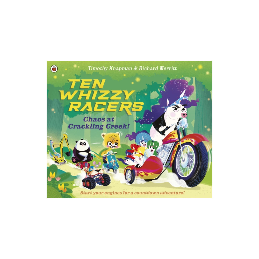 Produktbild för Ten Whizzy Racers: Chaos at Crackling Creek (häftad, eng)