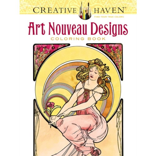 Dover publications inc. Creative Haven Art Nouveau Designs Coloring Book (häftad, eng)