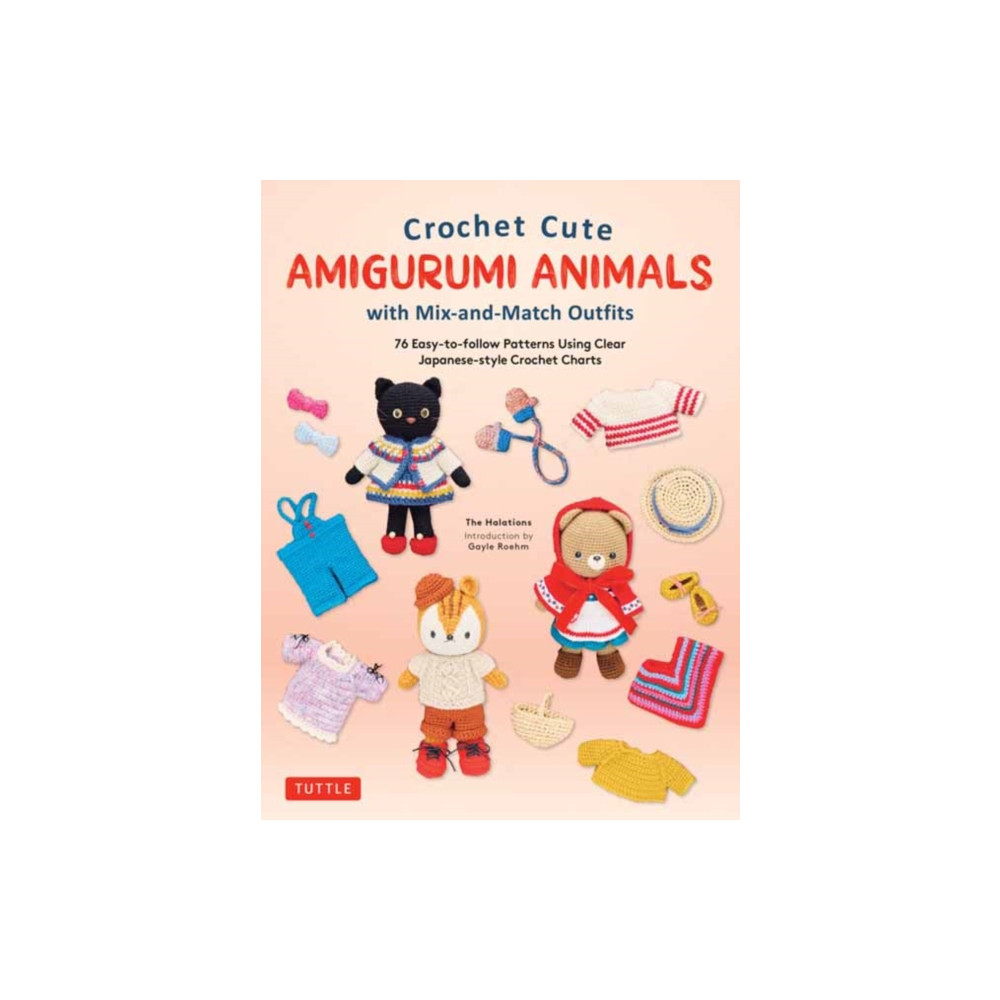 Produktbild för Crochet Cute Amigurumi Animals with Mix-and-Match Outfits (inbunden, eng)