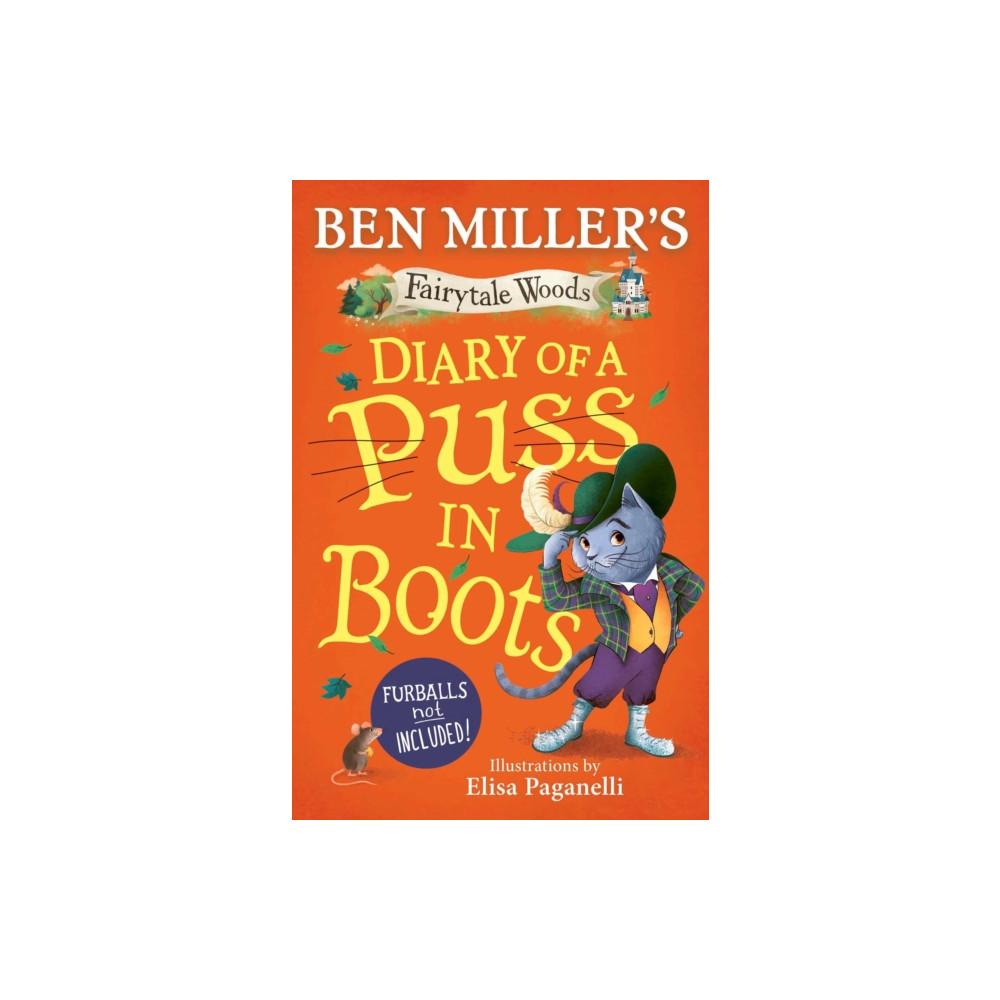 Produktbild för Diary of a Puss in Boots (inbunden, eng)
