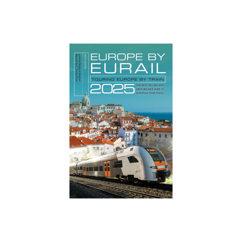 Produktbild för Europe by Eurail 2025 (häftad, eng)