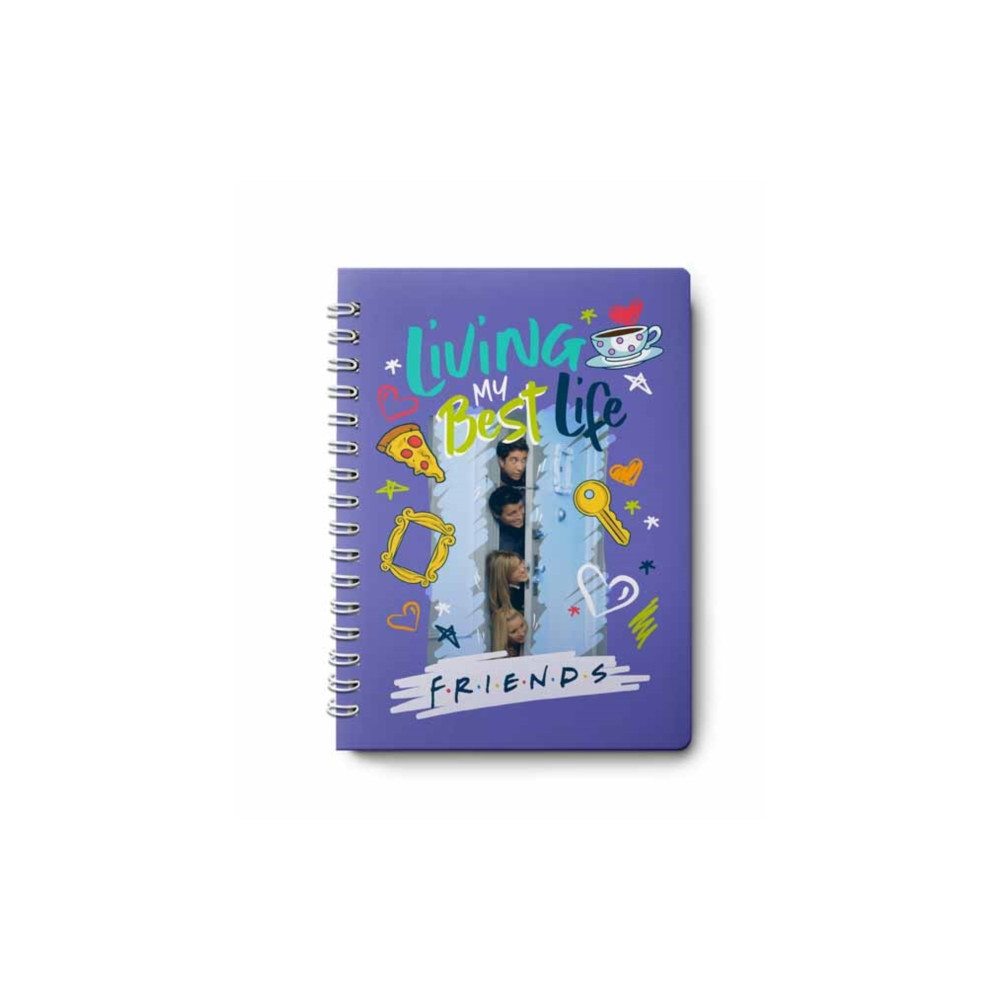 Produktbild för Friends: 12-Month Undated Planner (häftad, eng)
