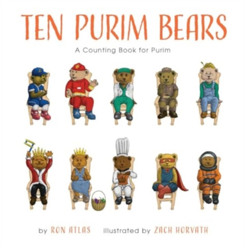 The Collective Book Studio Ten Purim Bears (bok, board book, eng)