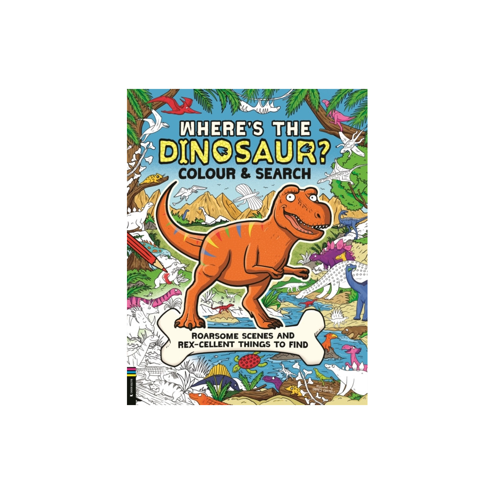 Produktbild för Where’s the Dinosaur? Colour and Search (häftad, eng)