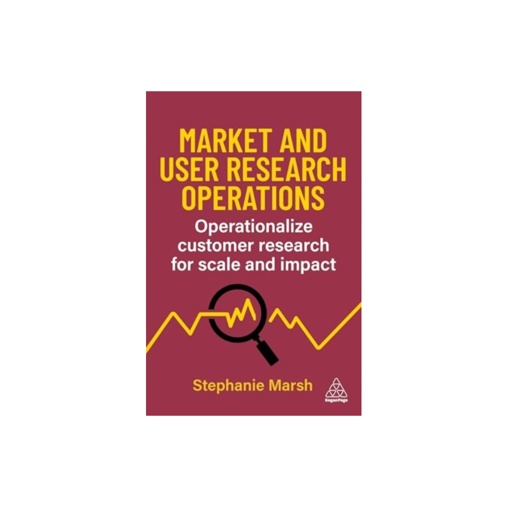 Produktbild för Market and User Research Operations (häftad, eng)