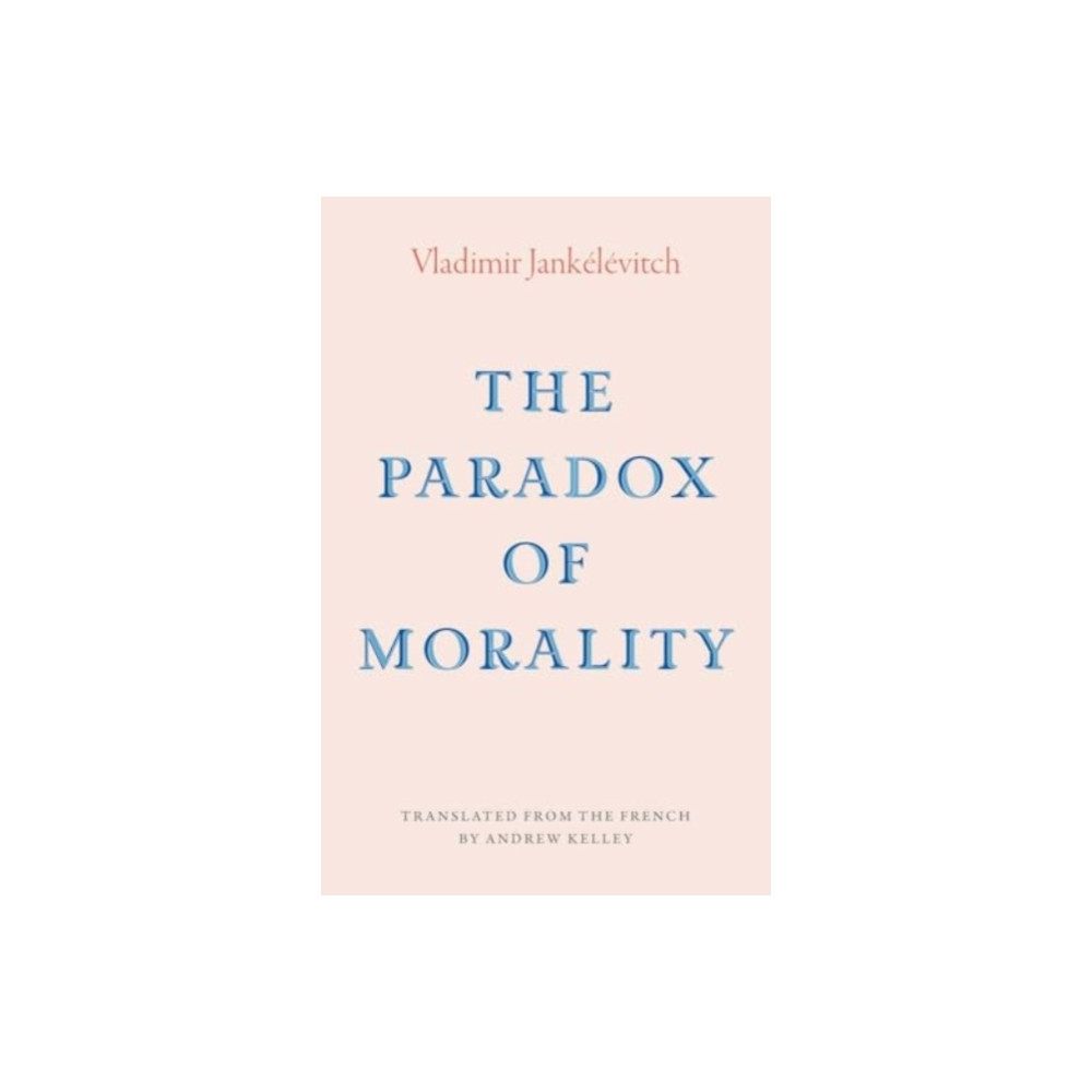 Produktbild för The Paradox of Morality (inbunden, eng)