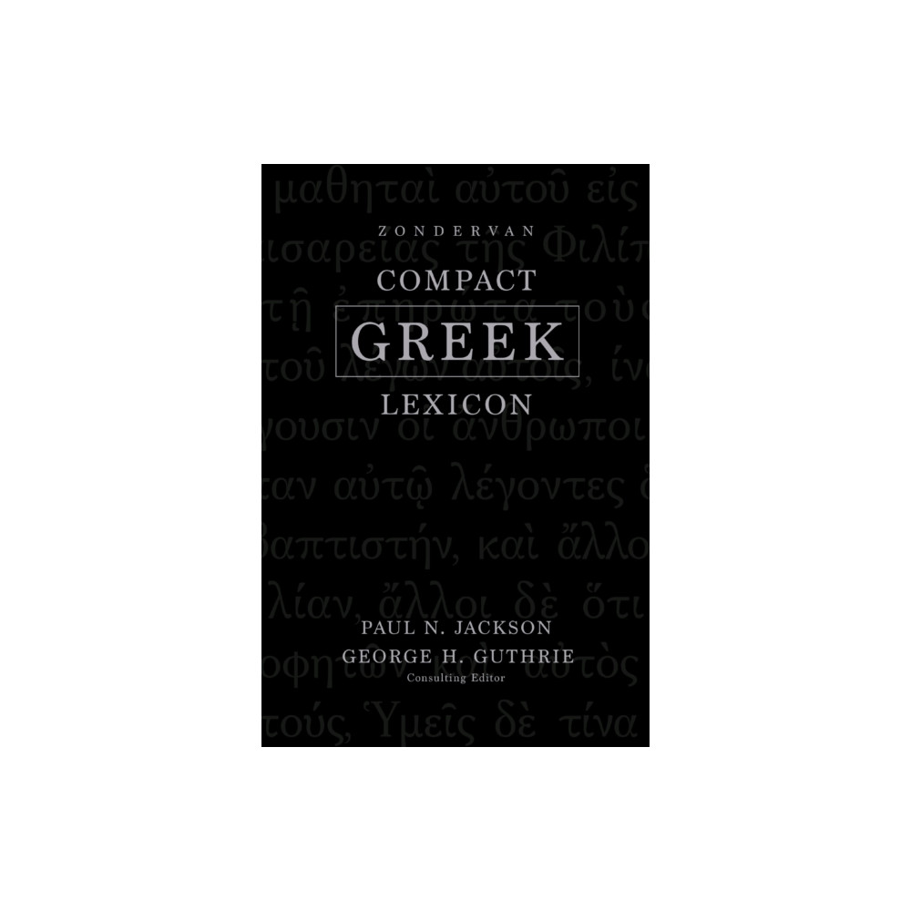 Produktbild för Zondervan Compact Greek Lexicon (inbunden, eng)