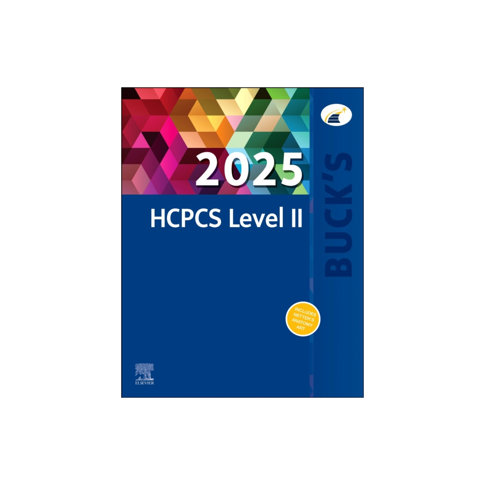 Produktbild för Buck's 2025 HCPCS Level II (bok, spiral, eng)