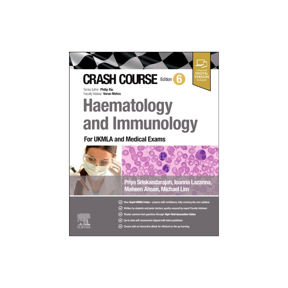 Produktbild för Crash Course Haematology and Immunology (häftad, eng)