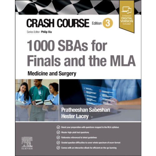 Elsevier Health Sciences Crash Course 1000 SBAs for Finals and the MLA - Medicine and Surgery (häftad, eng)