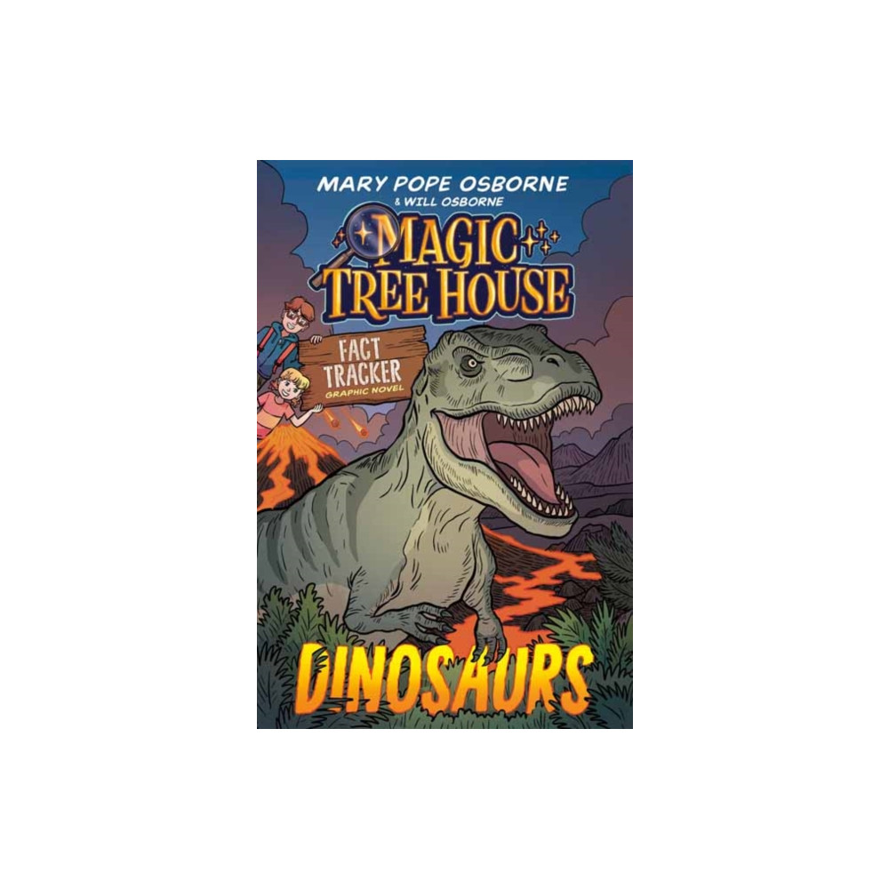 Produktbild för Magic Tree House Fact Tracker Graphic Novel: Dinosaurs (häftad, eng)