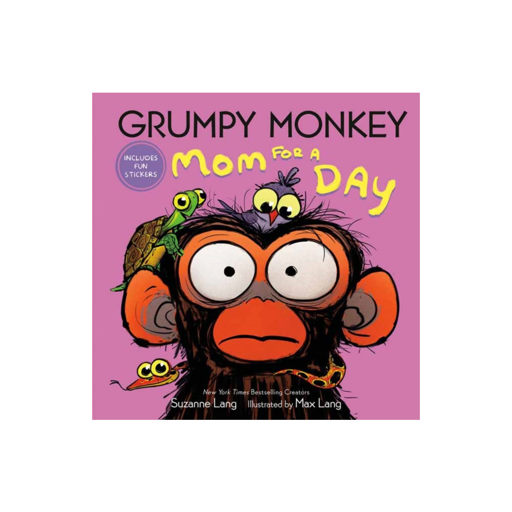 Produktbild för Grumpy Monkey Mom for a Day (inbunden, eng)