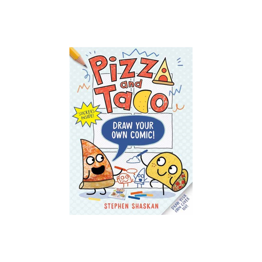 Produktbild för Pizza and Taco: Draw Your Own Comic! (häftad, eng)