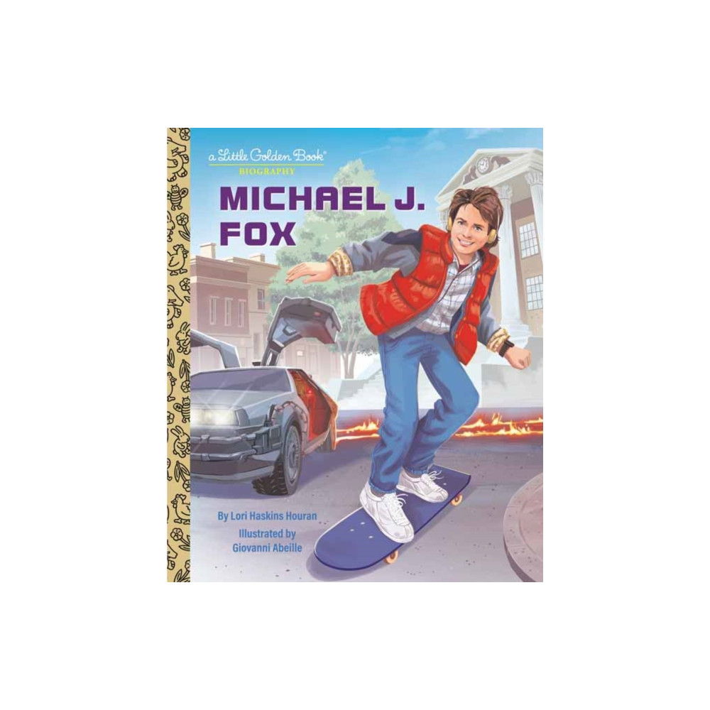 Produktbild för Michael J. Fox: A Little Golden Book Biography (inbunden, eng)