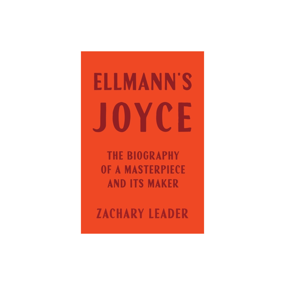Produktbild för Ellmann's Joyce (inbunden, eng)