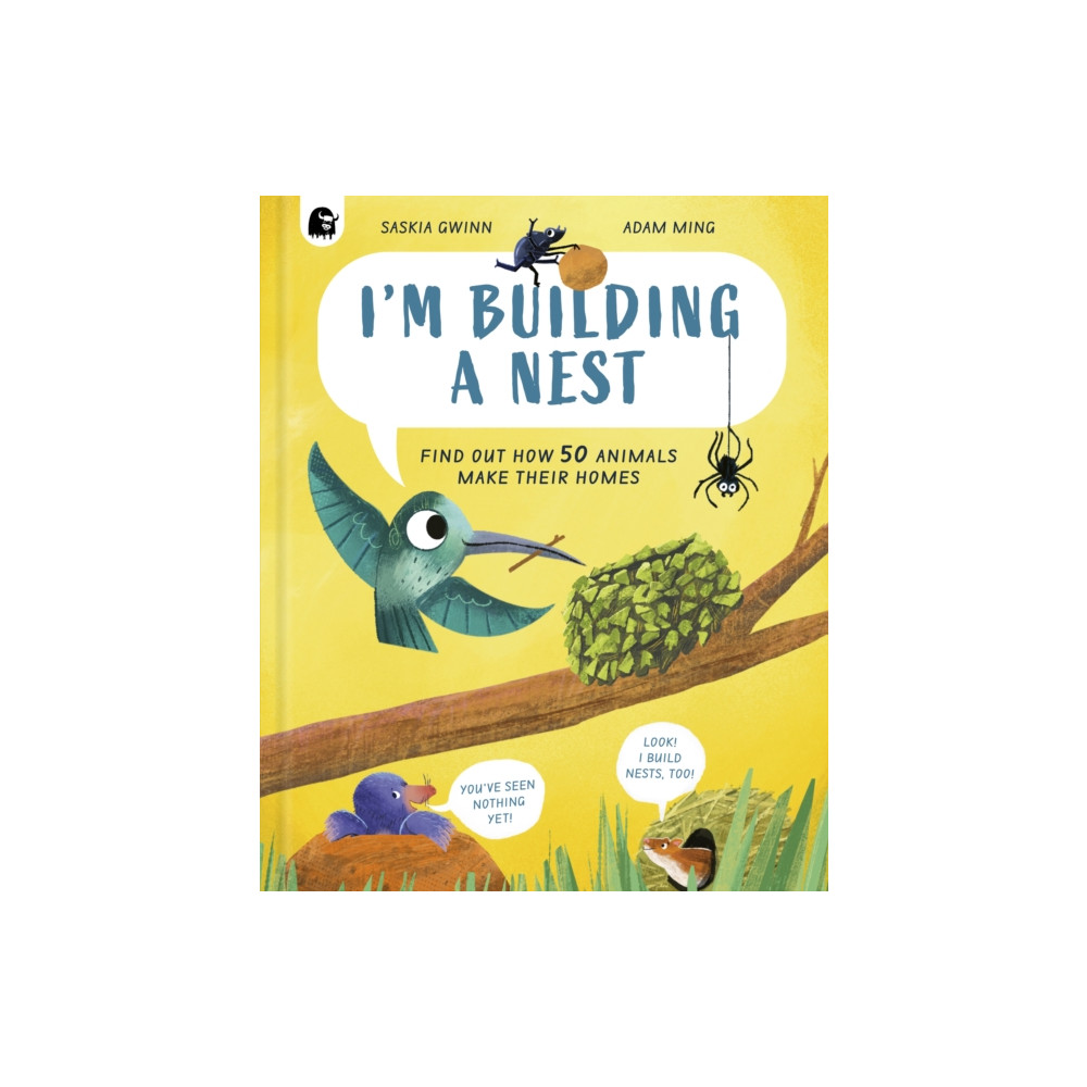 Produktbild för I'm Building a Nest (inbunden, eng)