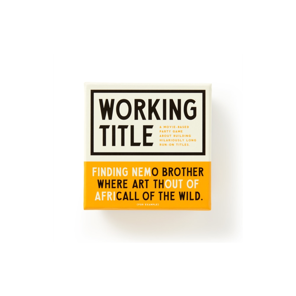 Produktbild för Working Title Game