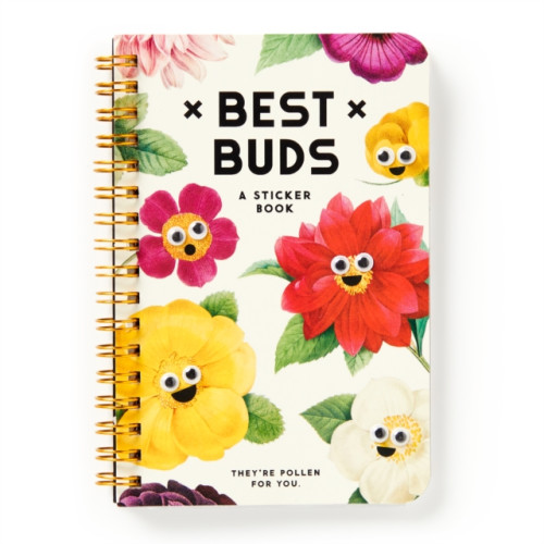 Galison Best Buds Googly Sticker Book