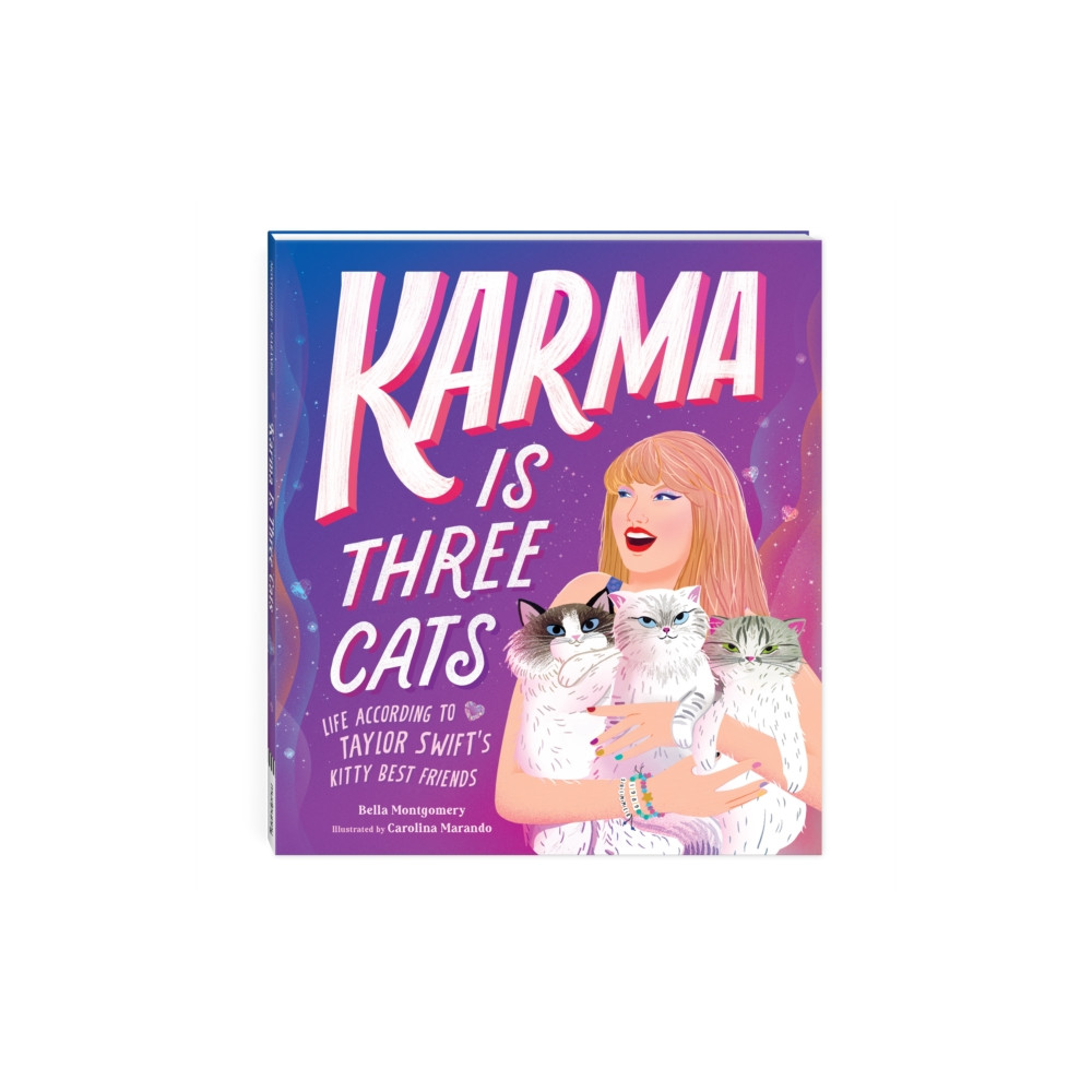 Produktbild för Karma Is Three Cats (inbunden, eng)