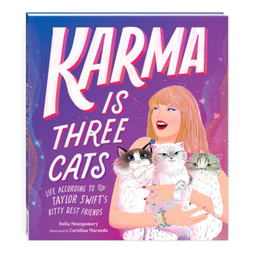 Galison Karma Is Three Cats (inbunden, eng)