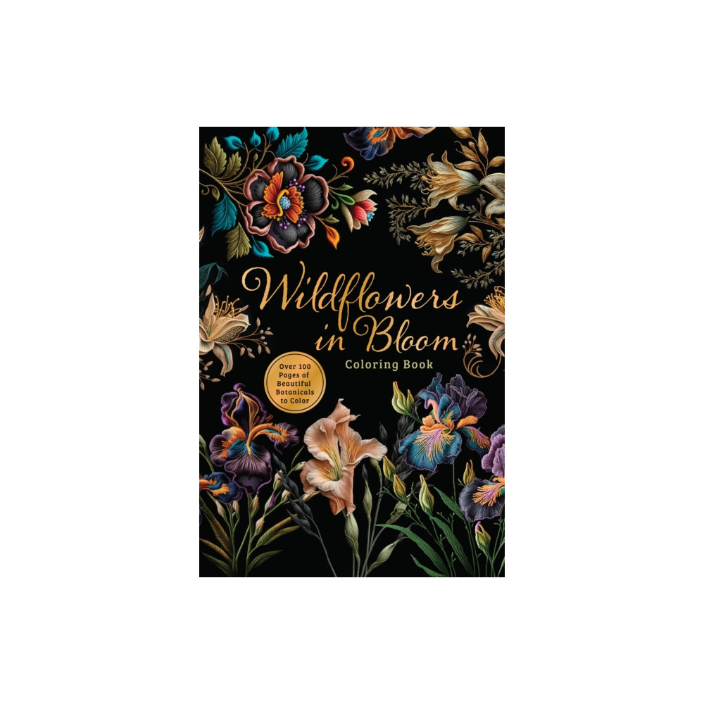 Produktbild för Wildflowers in Bloom Coloring Book (häftad, eng)