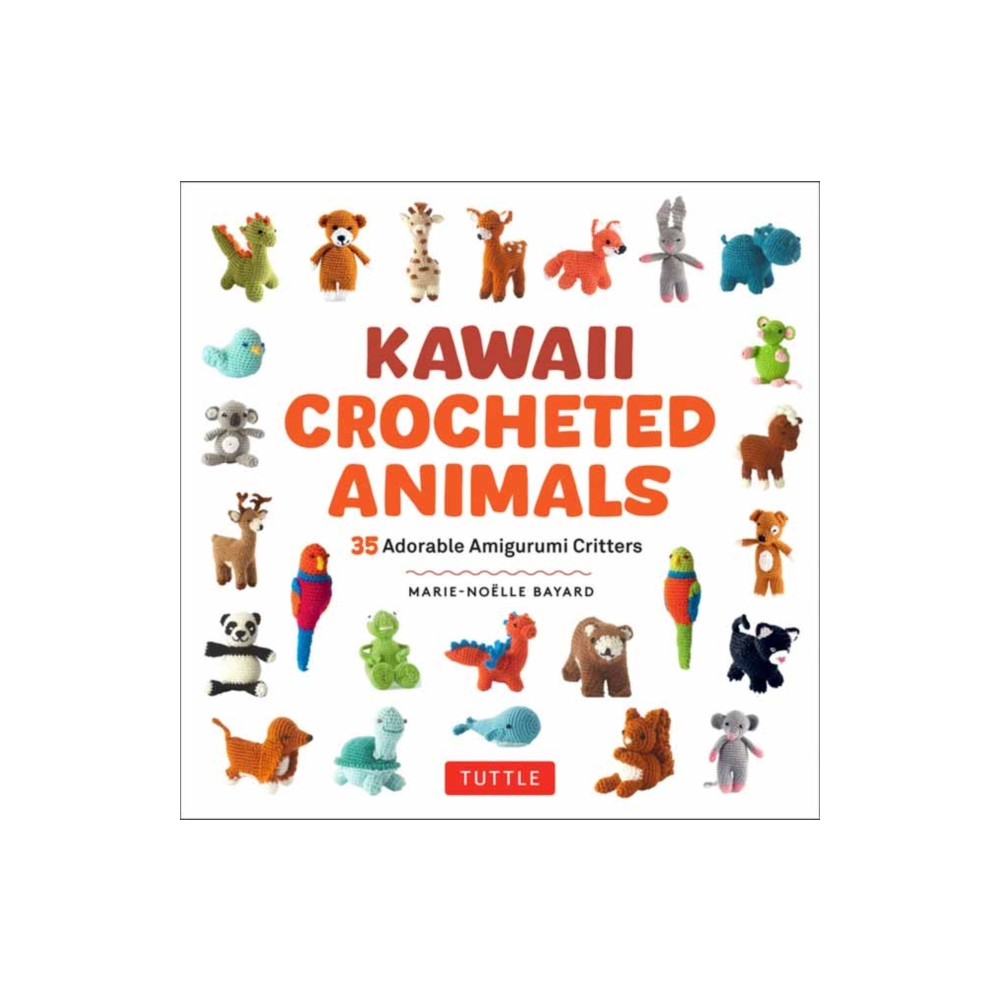 Produktbild för Kawaii Crocheted Animals (häftad, eng)