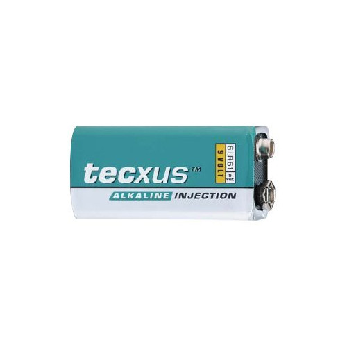 Tecxus 9 Volt-Block batteri x 9V - alkaliskt - Övrigt inom hushållsbatterier