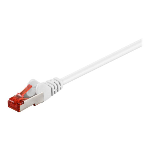Goobay goobay nätverkskabel - 25 cm - vit