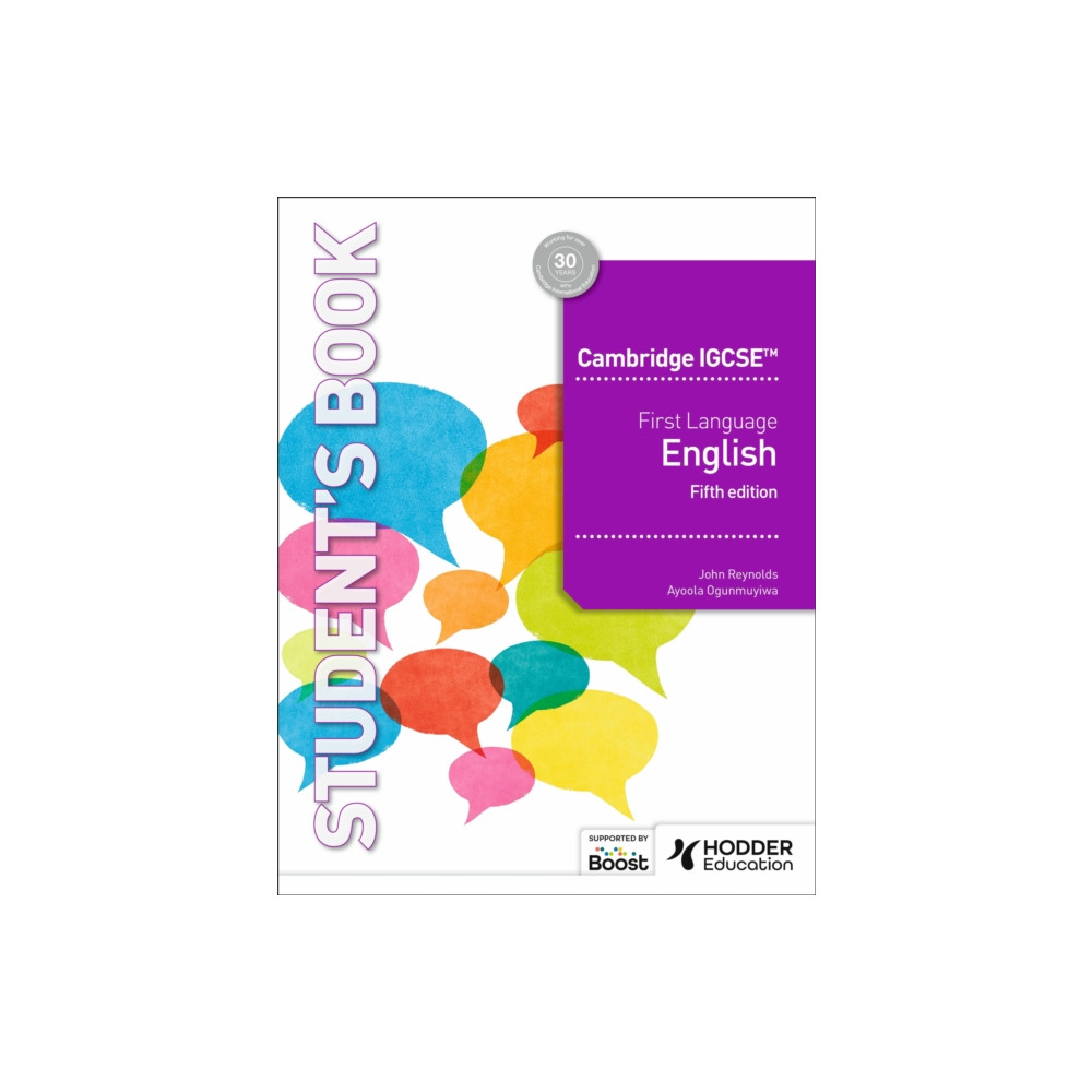 Produktbild för Cambridge IGCSE First Language English Fifth Edition (häftad, eng)