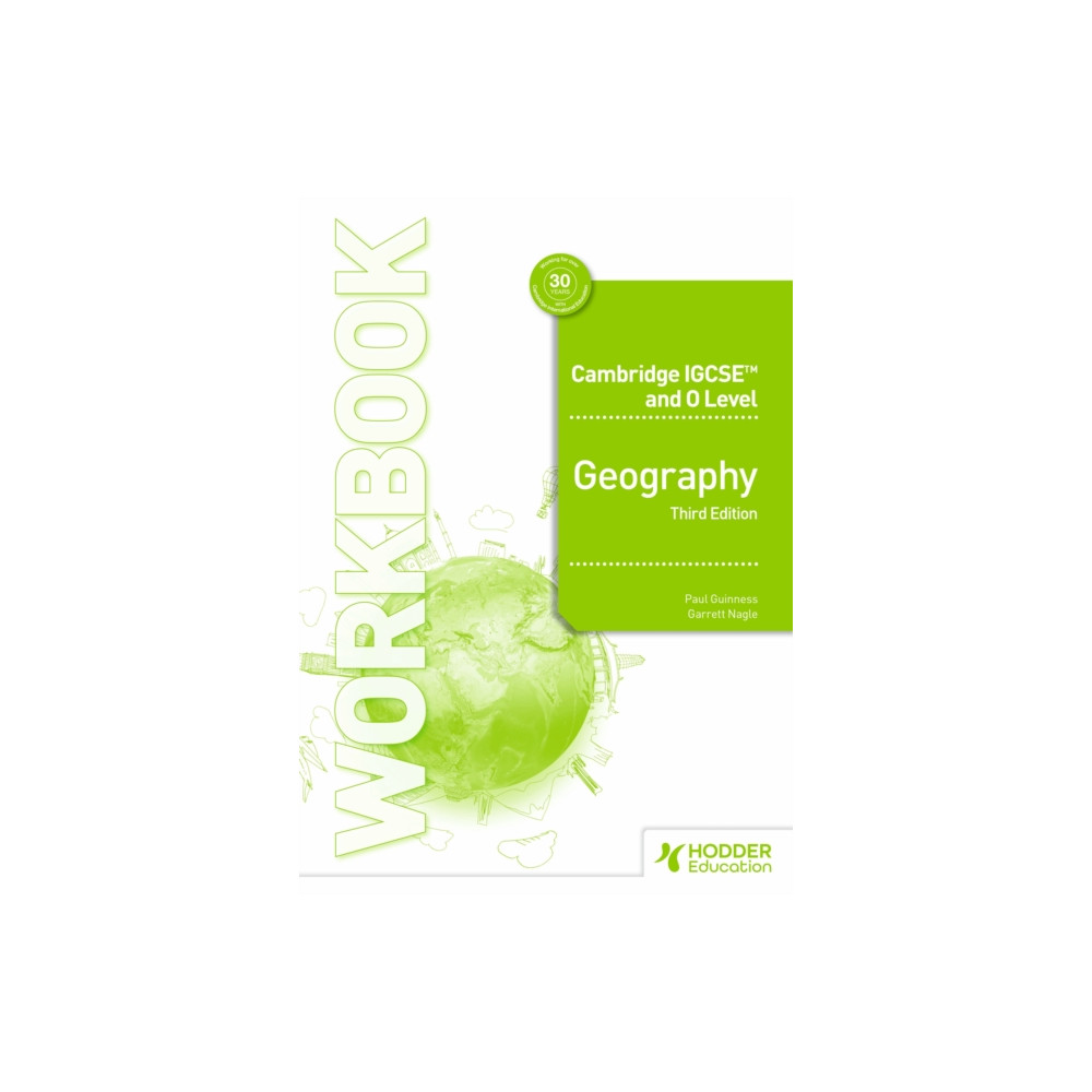 Produktbild för Cambridge IGCSE and O Level Geography Workbook Third Edition (häftad, eng)