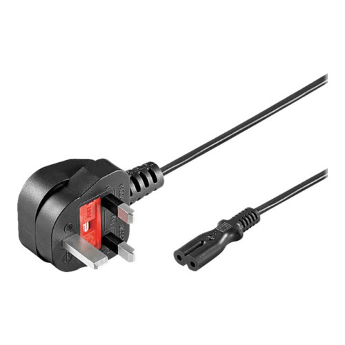 Goobay goobay NK 125 S-180 UK - strömkabel - BS 1363A till power IEC 60320 C7 - 1.8 m
