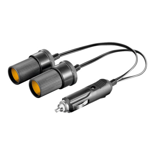 Goobay goobay - strömdelare - automobile cigarette lighter till automobile cigarette lighter - 20 cm