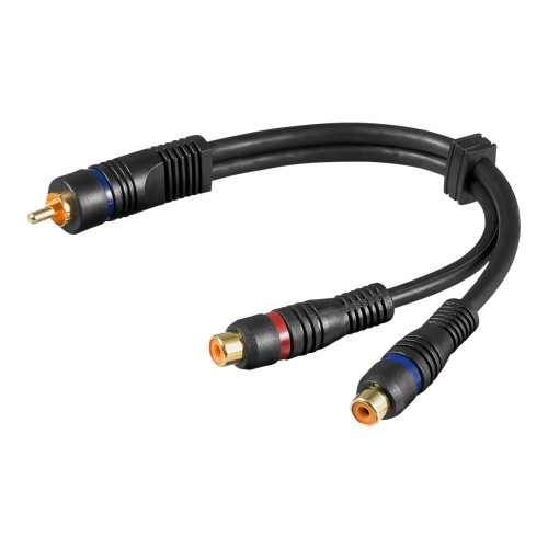 Goobay goobay ljudsplitter - sammansatt ljud - 20 cm