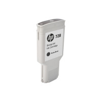 Produktbild för HP 728 - mattsvart - original - DesignJet - bläckpatron