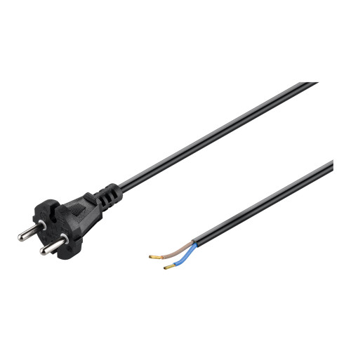 Goobay goobay NK 139 S-1000 - strömkabel - CEE 7/17 till blank tråd - 10 m