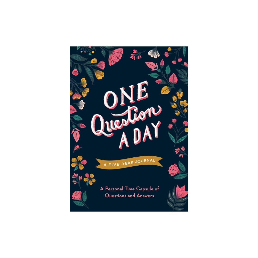 Produktbild för One Question a Day (Floral) (häftad, eng)