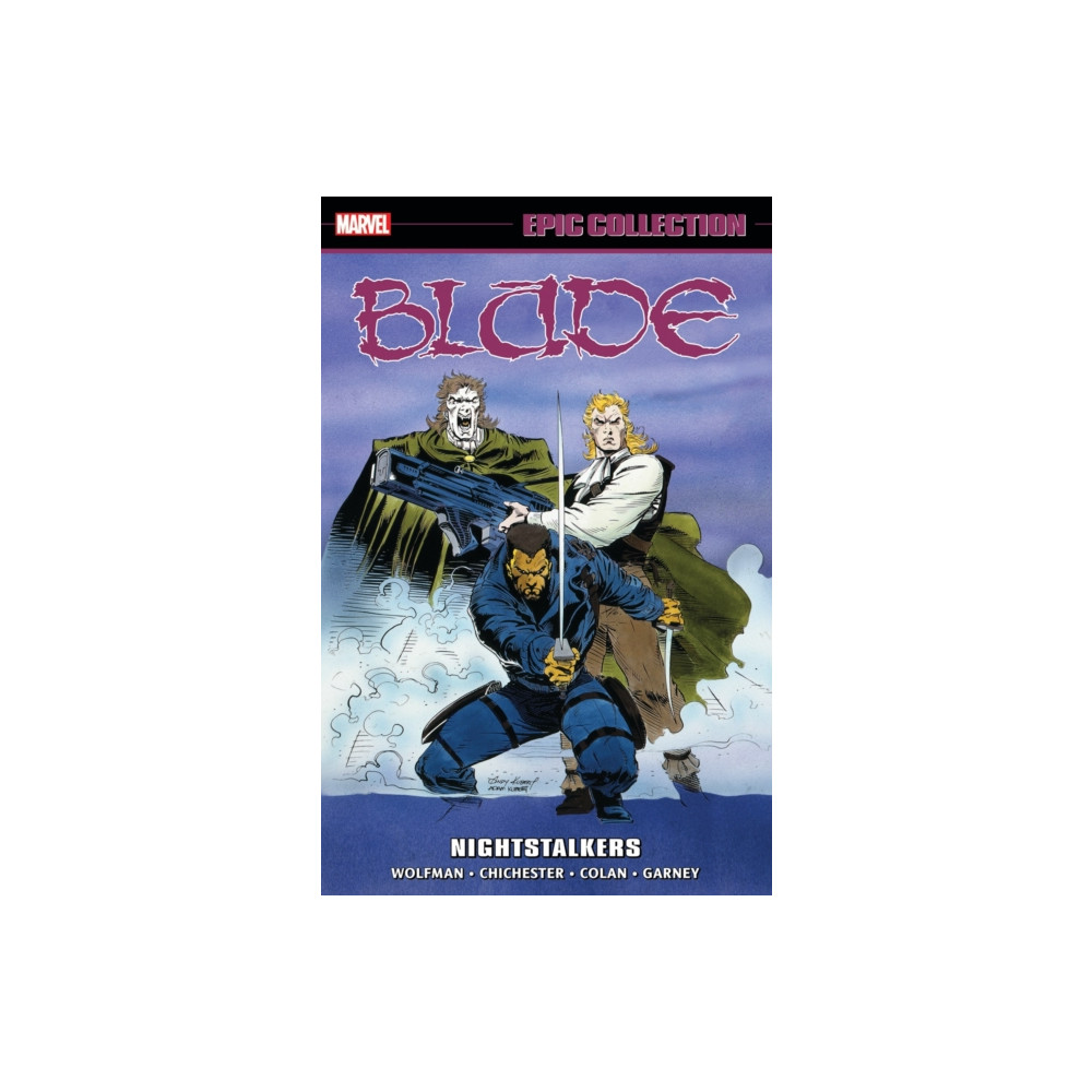 Produktbild för Blade Epic Collection: Nightstalkers (häftad, eng)