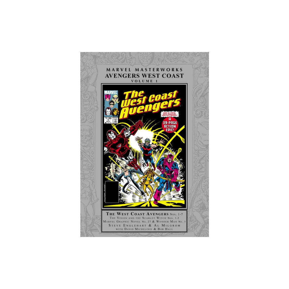 Produktbild för Marvel Masterworks: Avengers West Coast Vol. 1 (inbunden, eng)