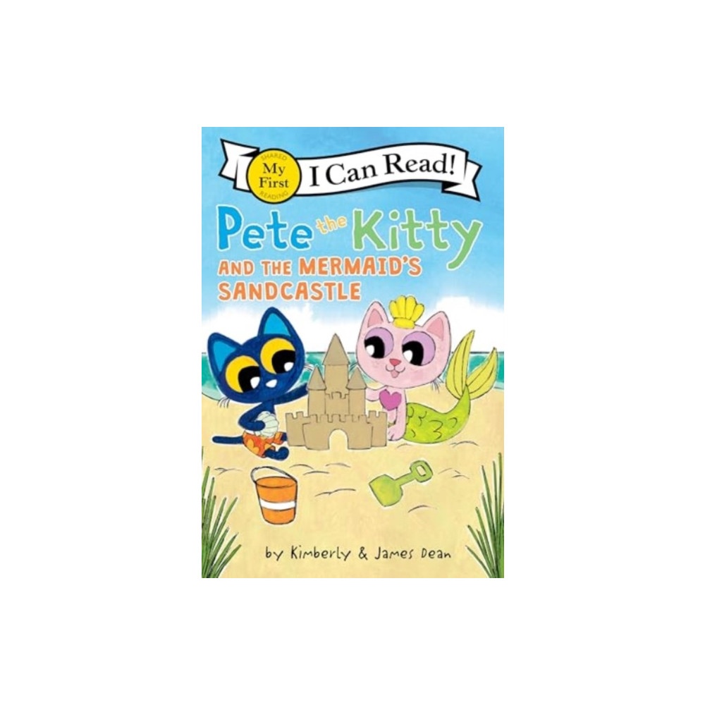Produktbild för Pete the Kitty and the Mermaid's Sandcastle (häftad, eng)